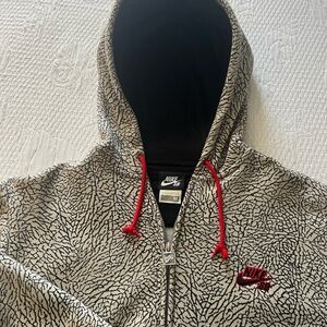 NikeSB Elephant print full-zip hoodie *RARE